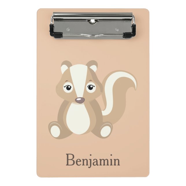 Chipmunk Cutie Mini Clipboard (Front)