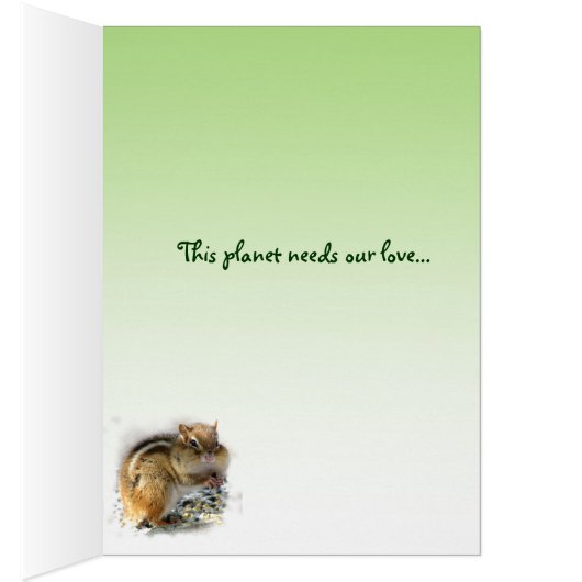 Chipmunk Earth Day (Inside (Right))