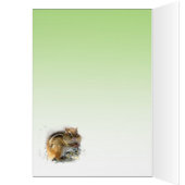 Chipmunk Earth Day Cards (Inside (Left))
