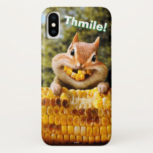 Chipmunk Eating Corn iPhone X Case