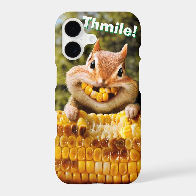 Chipmunk Eating Corn Iphone Case (Back)