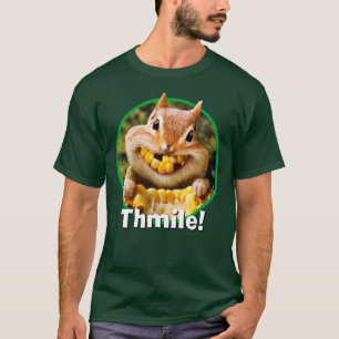 Chipmunk Eating Corn T-Shirt