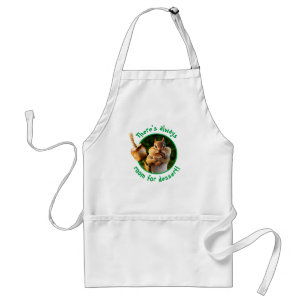 Chipmunk Eating Marshmallow Adult Apron