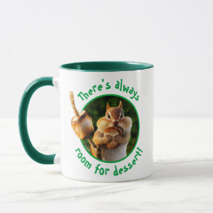 Chipmunk Eating Marshmallow Mug