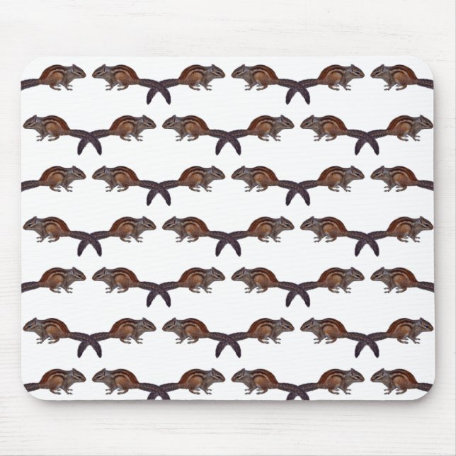 Chipmunk Frenzy Mousemat (Choose Colour) Mouse Pad (Front)
