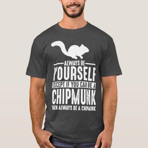 Chipmunk Gift Lover  T_Shirt