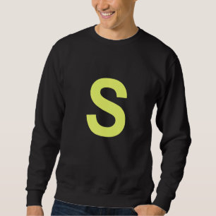 Chipmunk Halloween Carnival Group Costume Letter S Sweatshirt