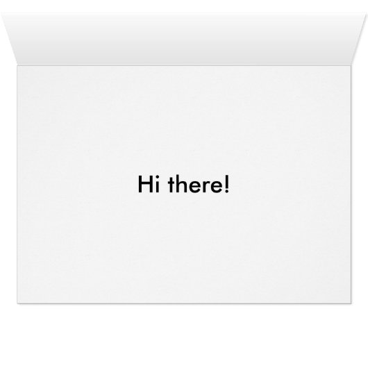 Chipmunk Hello Cards (Inside Horizontal (Bottom))