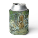 Chipmunk in Glacier National Park Can Cooler