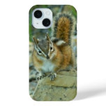 Chipmunk in Glacier National Park iPhone 15 Case