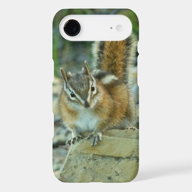 Chipmunk in Glacier National Park Case-Mate iPhone Case (Back)