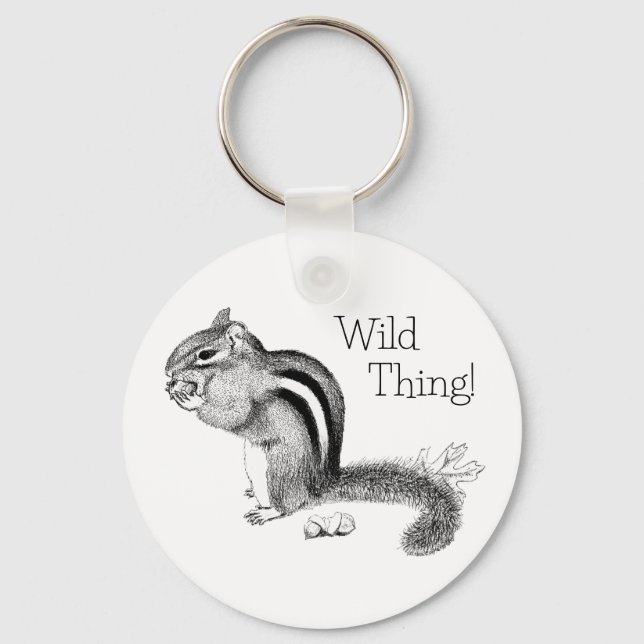 Chipmunk Keychain (Front)
