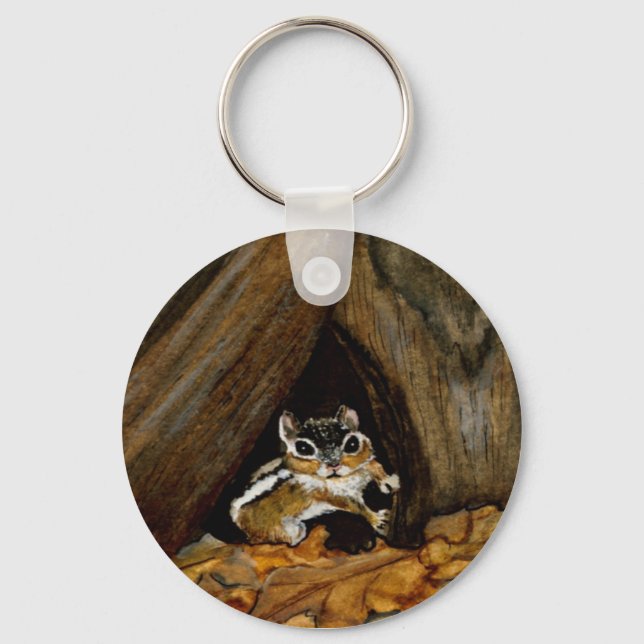 Chipmunk Keychain (Front)
