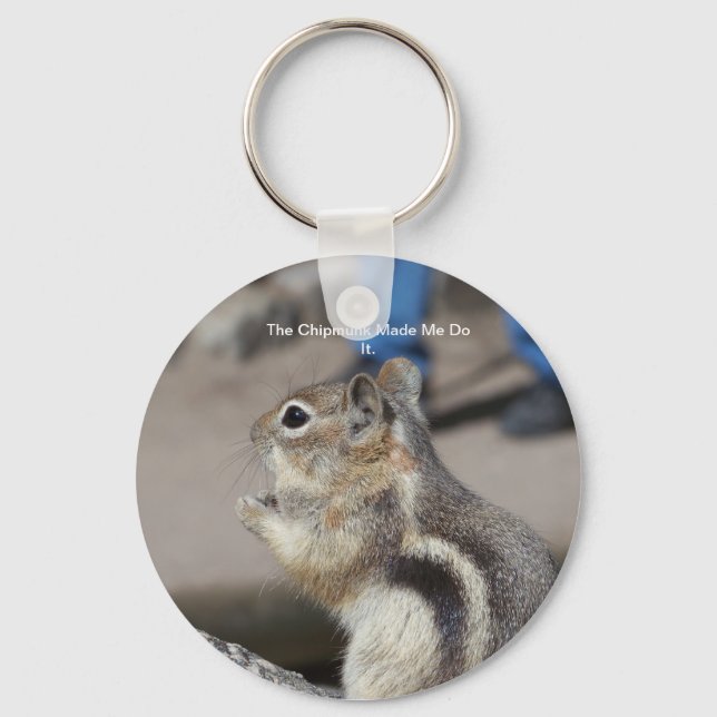 Chipmunk Keychain (Front)