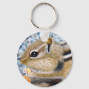Chipmunk Keychain