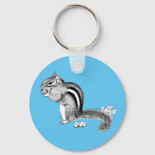 Chipmunk Keychain