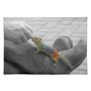 Chipmunk Lunch Cloth Placemat