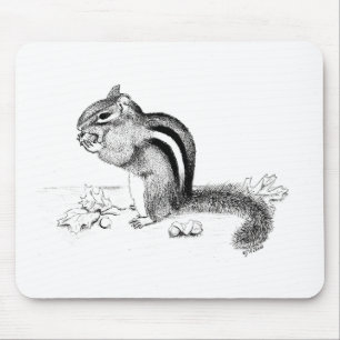 Chipmunk Mouse Pad