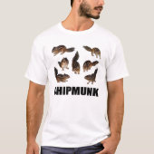 Chipmunk photo　(31-1) T-Shirt (Front)