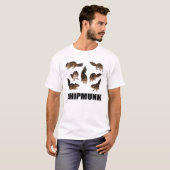 Chipmunk photo　(31-1) T-Shirt (Front Full)