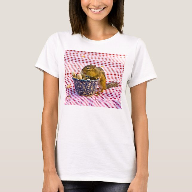 Chipmunk Picnic T-Shirt (Front)