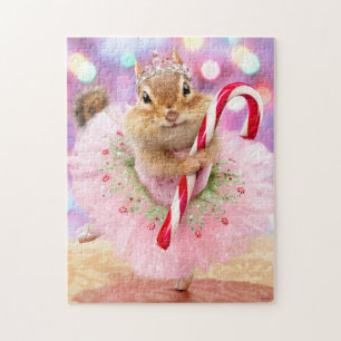 Chipmunk Plum Fairy Jigsaw Puzzle