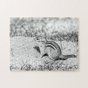 Chipmunk Sketch Jigsaw Puzzle