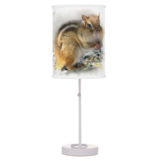 Chipmunk Table Lamp (Front)