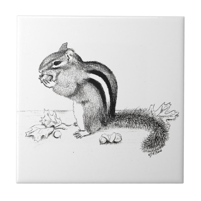 Chipmunk Tile (Front)