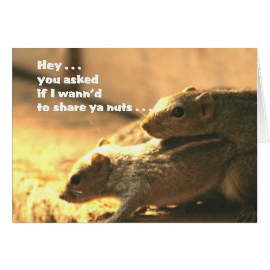 Chipmunk Togetherness Cards (Front Horizontal)