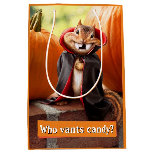 Chipmunk Vampire Medium Gift Bag