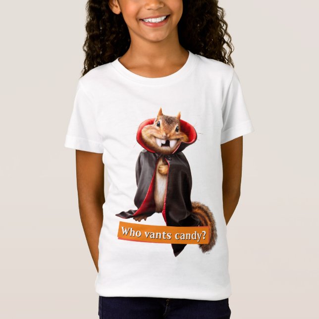 Chipmunk Vampire T-Shirt (Front)