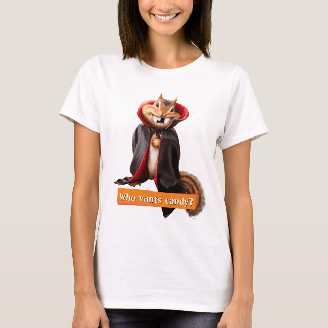 Chipmunk Vampire T-Shirt (Front)