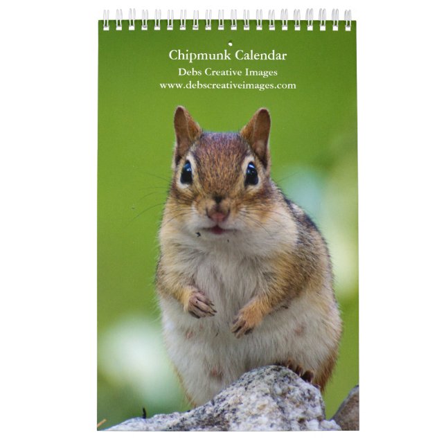Chipmunks 2026 calendar (Cover)