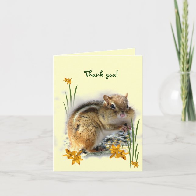 Chipmunk's Thank You (Front)