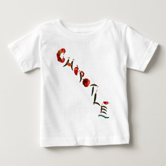 Chipotle Chili Peppers Baby T-Shirt (Front)