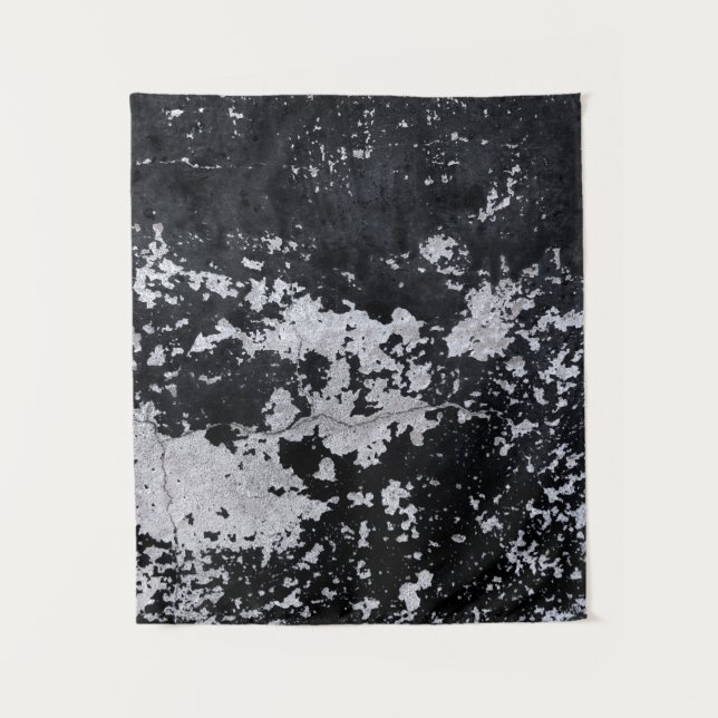 Chipped black paint tapestry (Front)