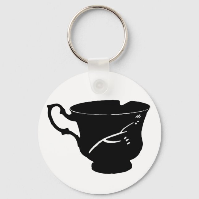 Chipped Cup Basic Keychain (Front)