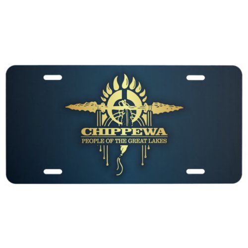 Chippewa 2 license plate