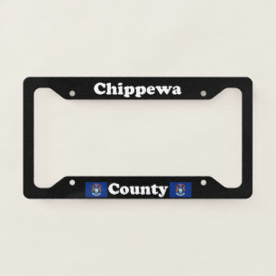 Chippewa County Michigan LPF License Plate Frame