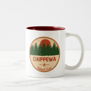 Chippewa National Forest Two-Tone Coffee Mug