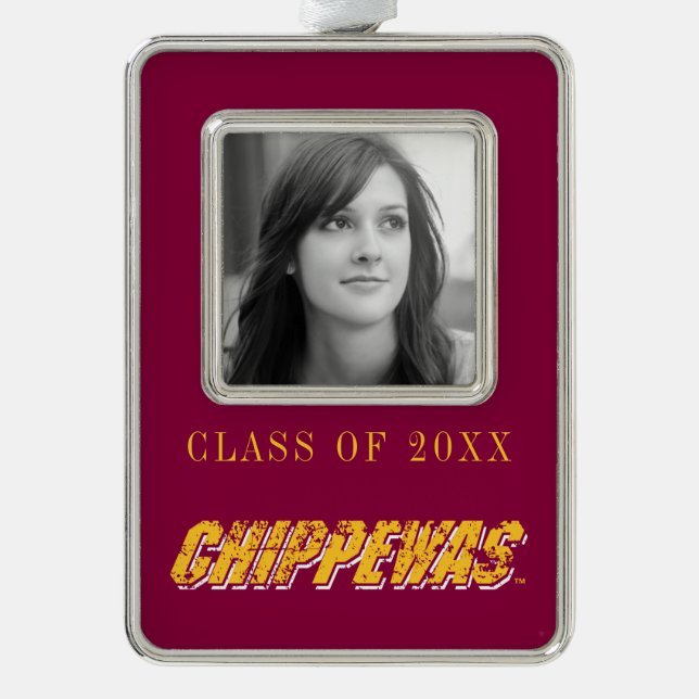 Chippewas Christmas Ornament (Front)