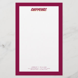Chippewas distressed stationery