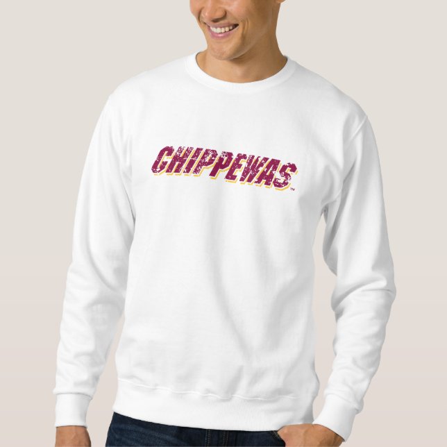 Chippewas distressed sweatshirt (Front)