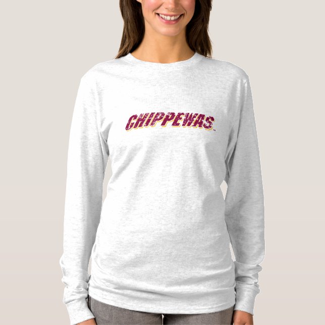 Chippewas distressed T-Shirt (Front)