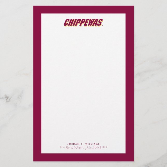Chippewas Stationery (Front)