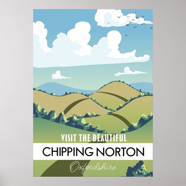 Chipping Norton Oxfordshire Poster (Front)