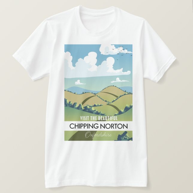 Chipping Norton Oxfordshire T-Shirt (Design Front)
