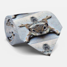 Chippy Ground Squirrel Men's Tie