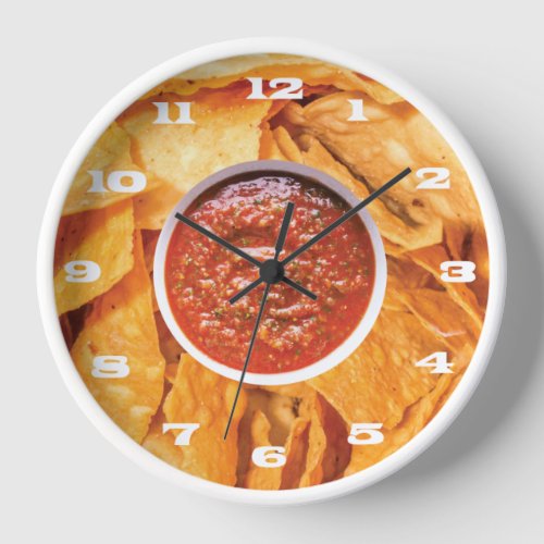 Chips and Salsa  Clock